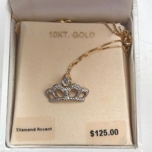 Princess diamond necklace